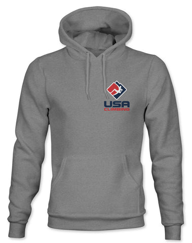 Hoodie - USA Climbing Logo Badge Hoodie