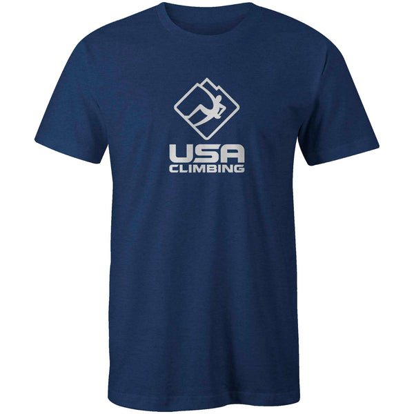 Men's T-shirt - USA Climbing Logo Black & White Tee
